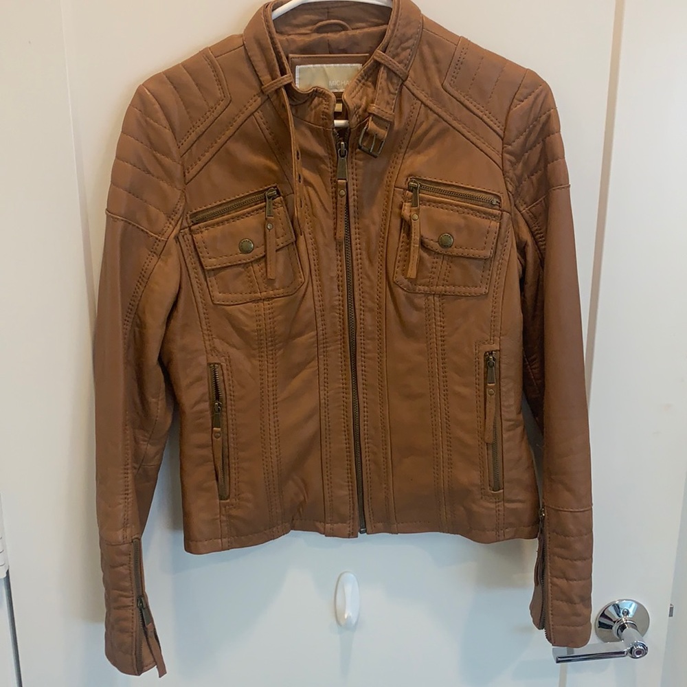 Michael by Michael Kors Leather Jacket